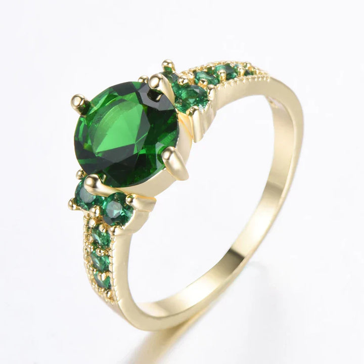 Victoriaanse Verdure Gouden Ring