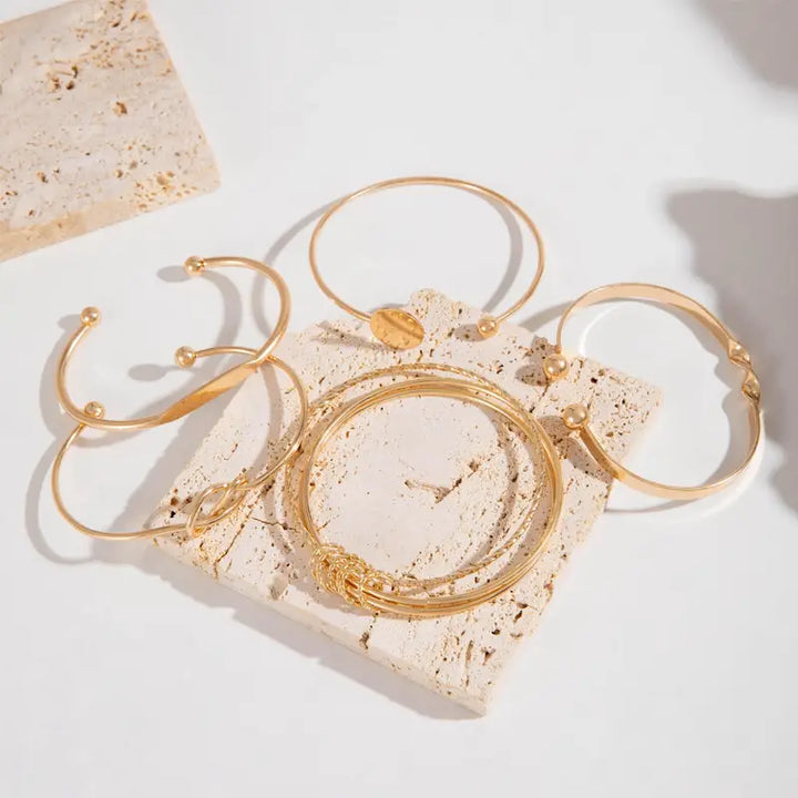 Knotted Elegance Armbanden Set
