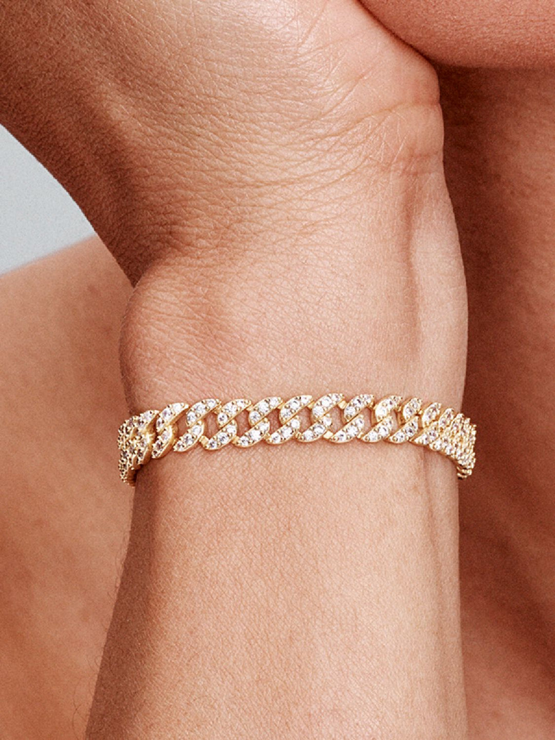 Pave Cuban Armband