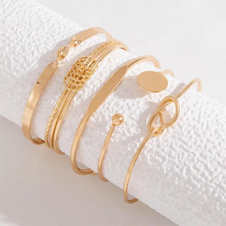 Knotted Elegance Armbanden Set