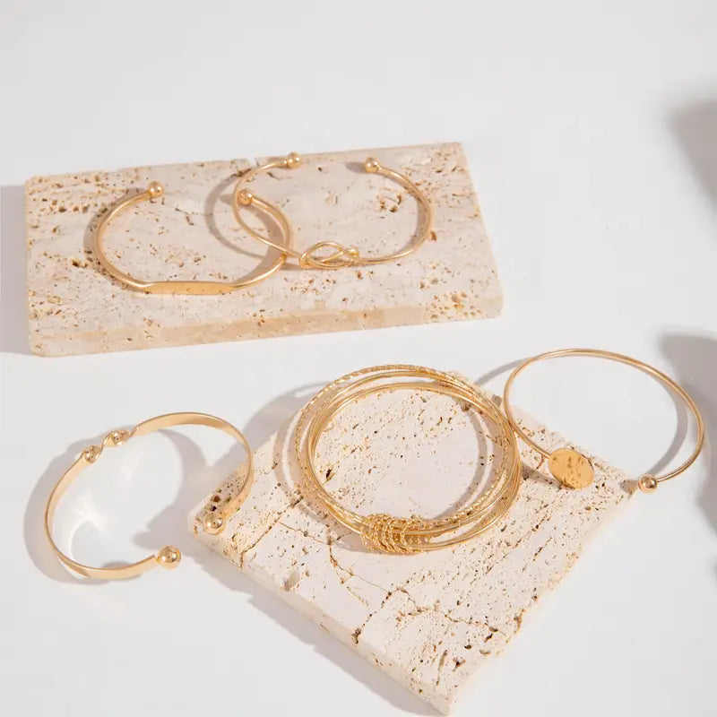 Knotted Elegance Armbanden Set