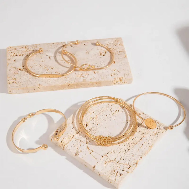 Knotted Elegance Armbanden Set