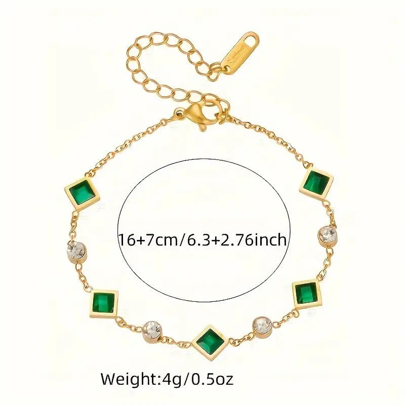 Groene Majesteit Armband