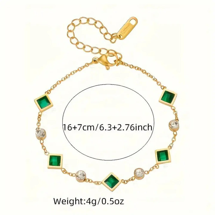 Groene Majesteit Armband