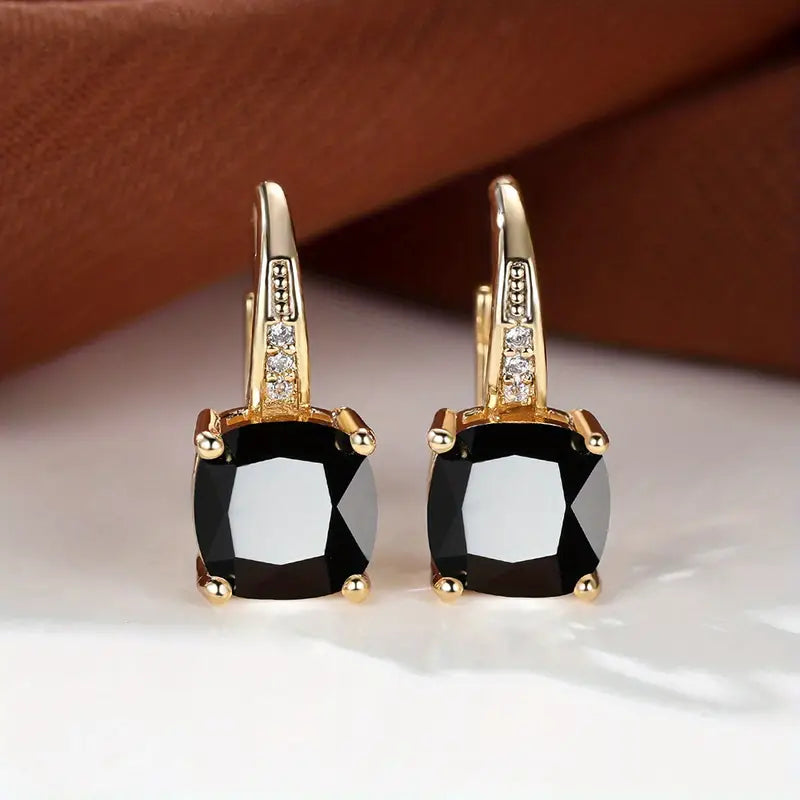Mystic Stone Hoop Oorbellen