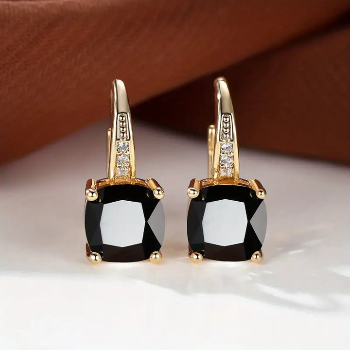 Mystic Stone Hoop Oorbellen