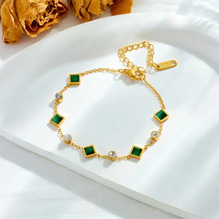 Groene Majesteit Armband