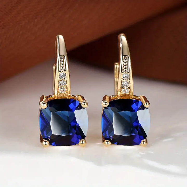 Mystic Stone Hoop Oorbellen