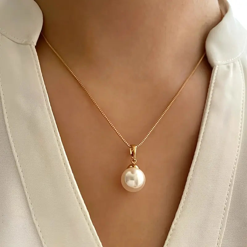 Golden Grace Pearl Sieraden Set