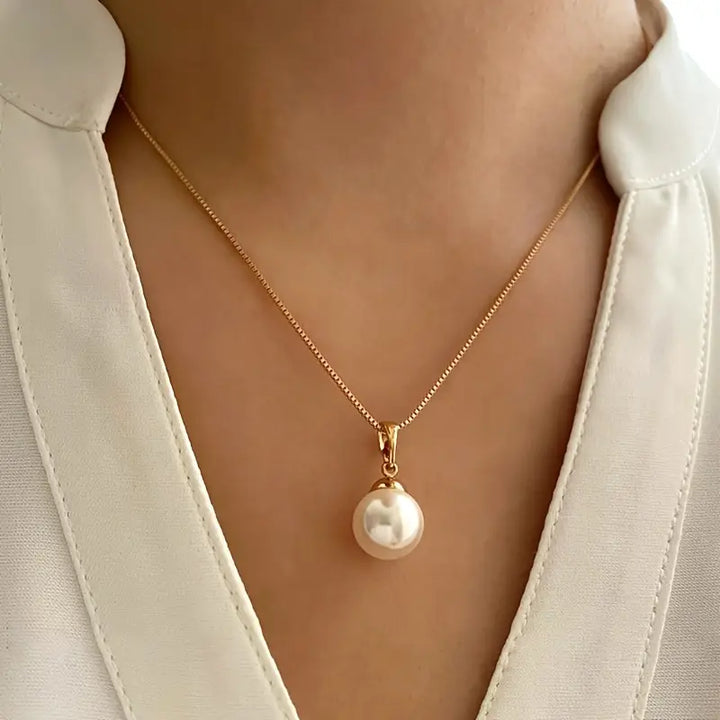 Golden Grace Pearl Sieraden Set