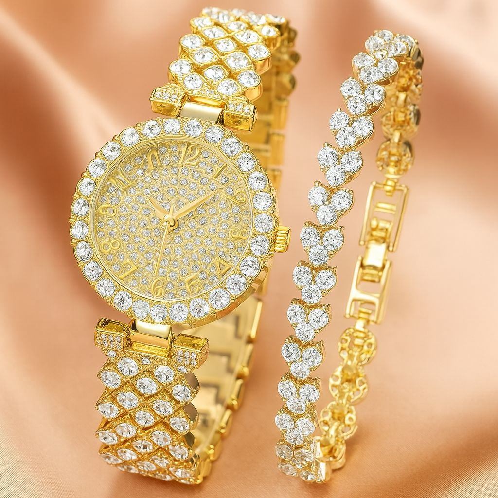 Luxe Radiance Horloge met Armband