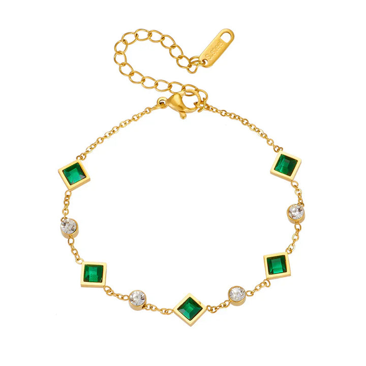 Groene Majesteit Armband