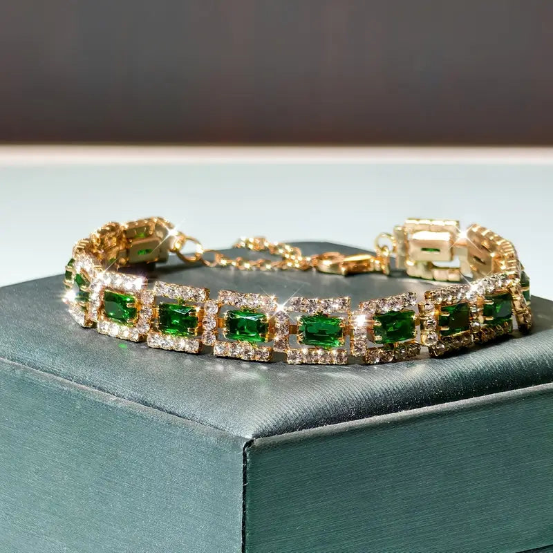 Jade Opulentie Gouden Sieraad Armband