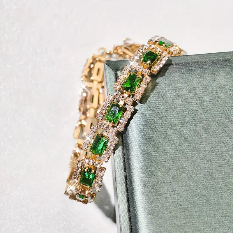 Jade Opulentie Gouden Sieraad Armband