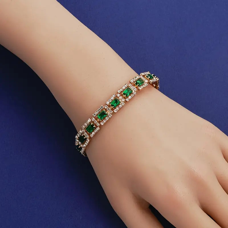 Jade Opulentie Gouden Sieraad Armband