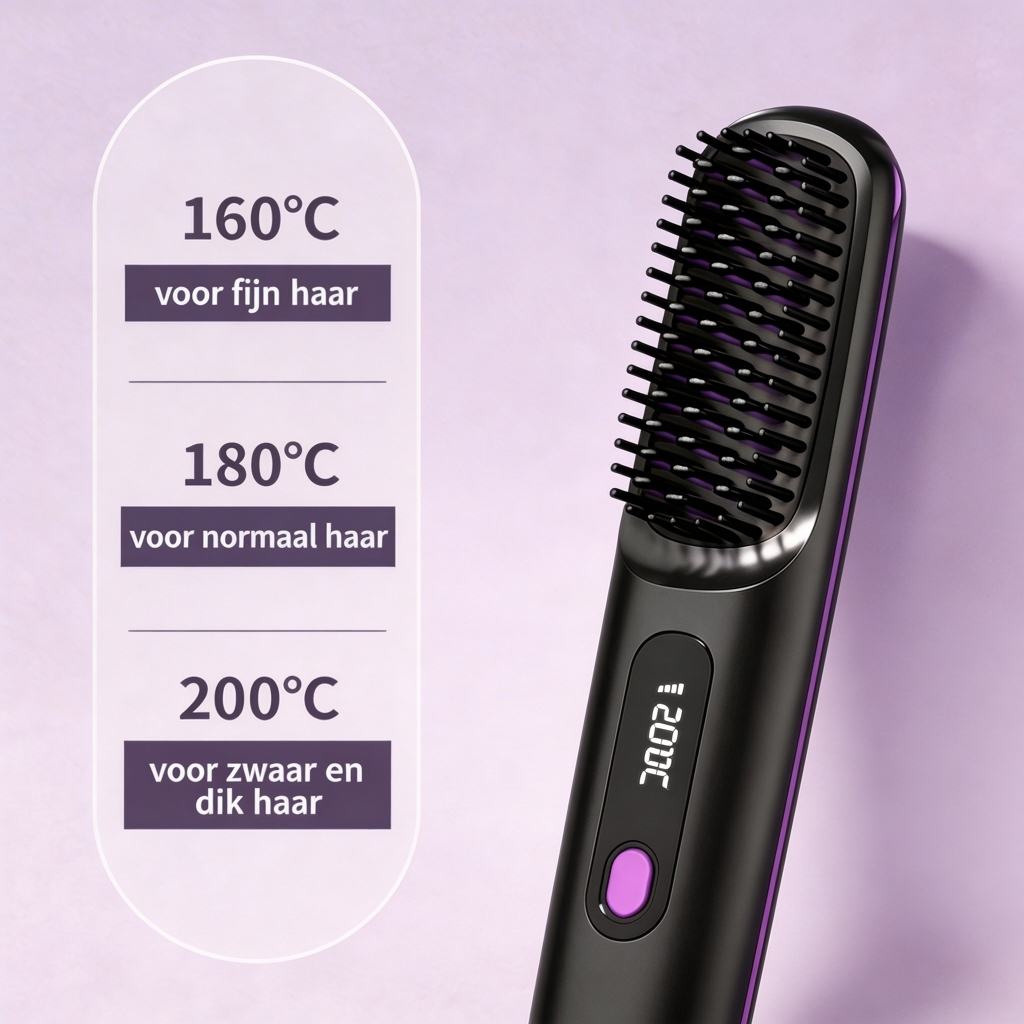 Aluna dé stylingborstel voor kort haar