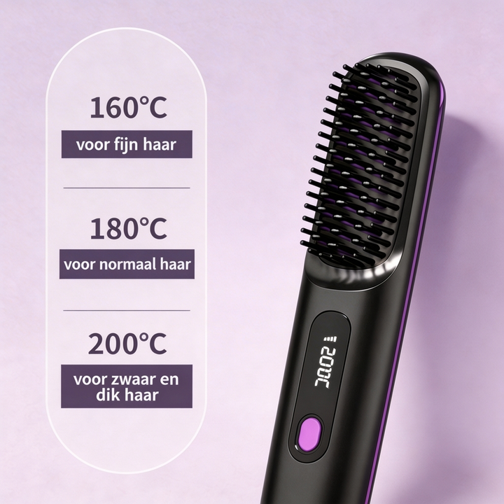 Aluna dé stylingborstel voor kort haar