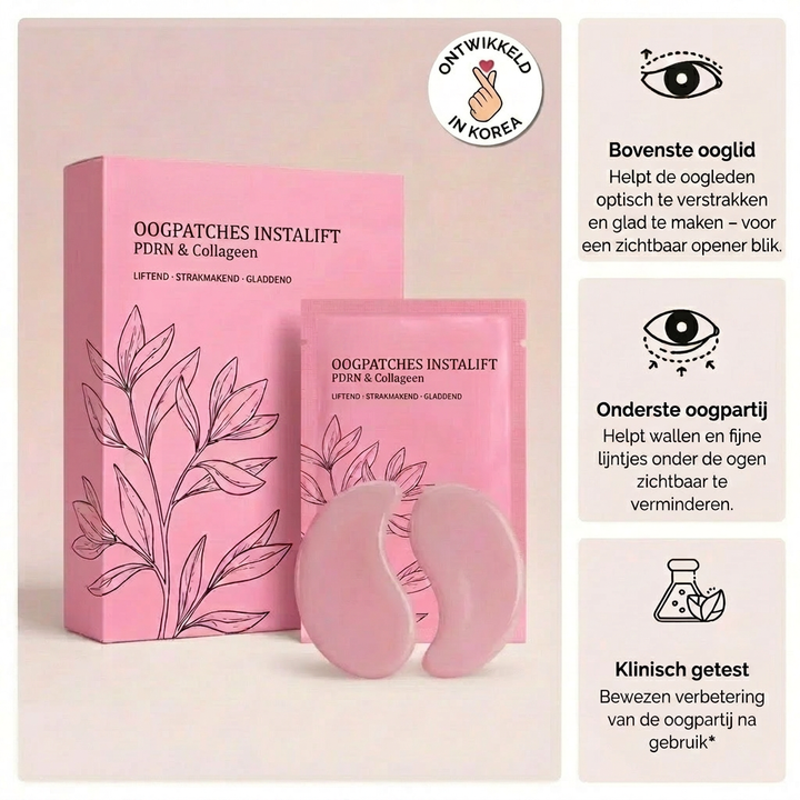 Aluna EyeLift Patches met PDRN en collageen