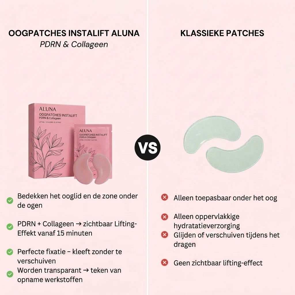 Aluna EyeLift Patches met PDRN en collageen