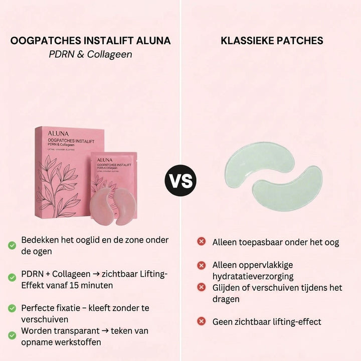 Aluna EyeLift Patches met PDRN en collageen