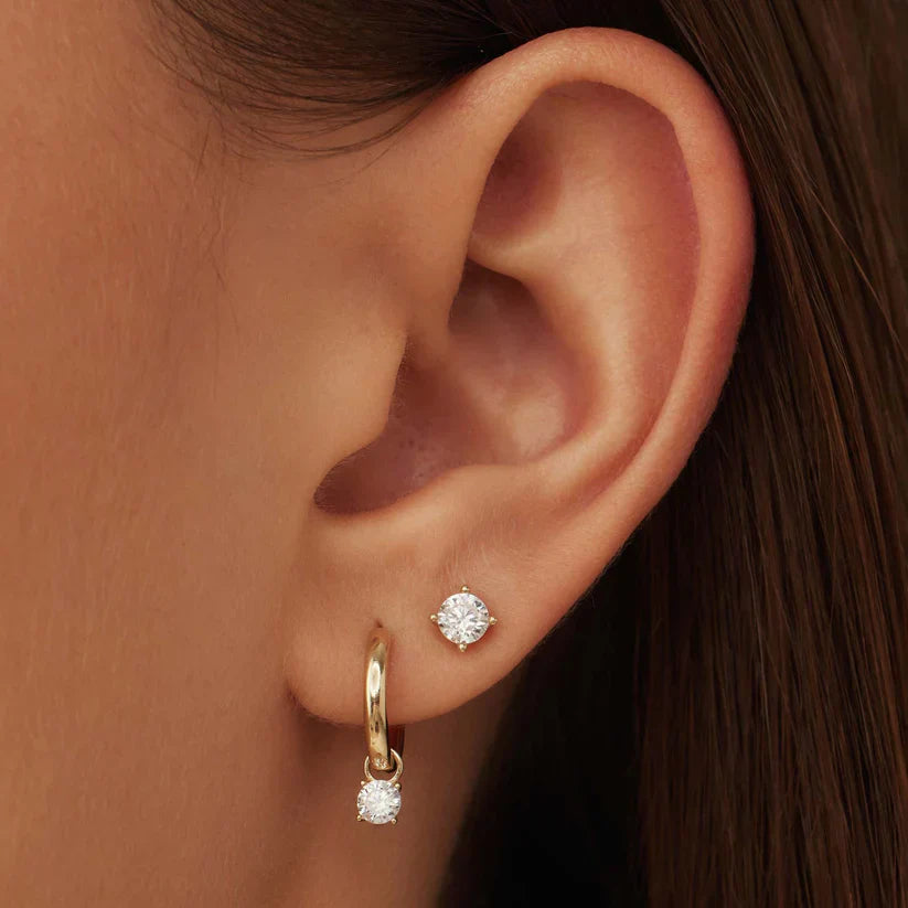 Larmes de Lune Stone Oorbellen Set