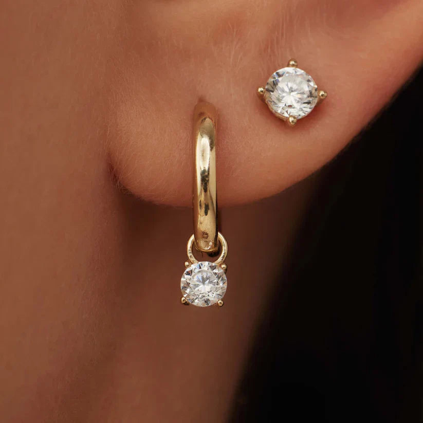 Larmes de Lune Stone Oorbellen Set